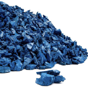 Blue Rubber Mulch