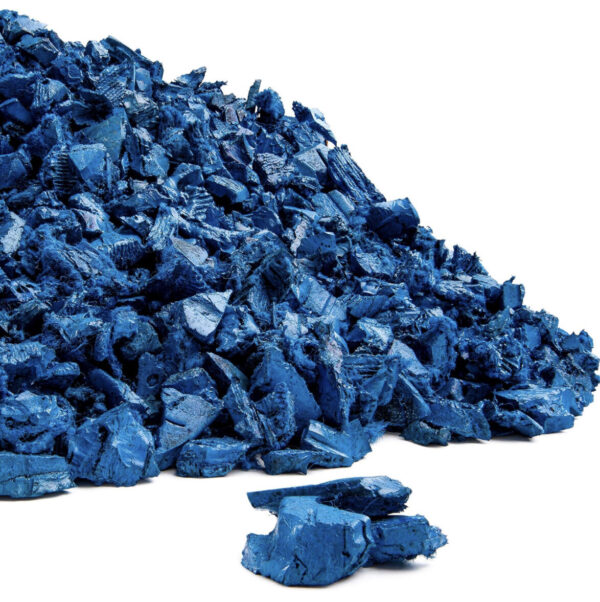 Blue Rubber Mulch