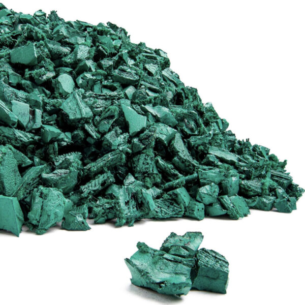 Green Rubber Mulch